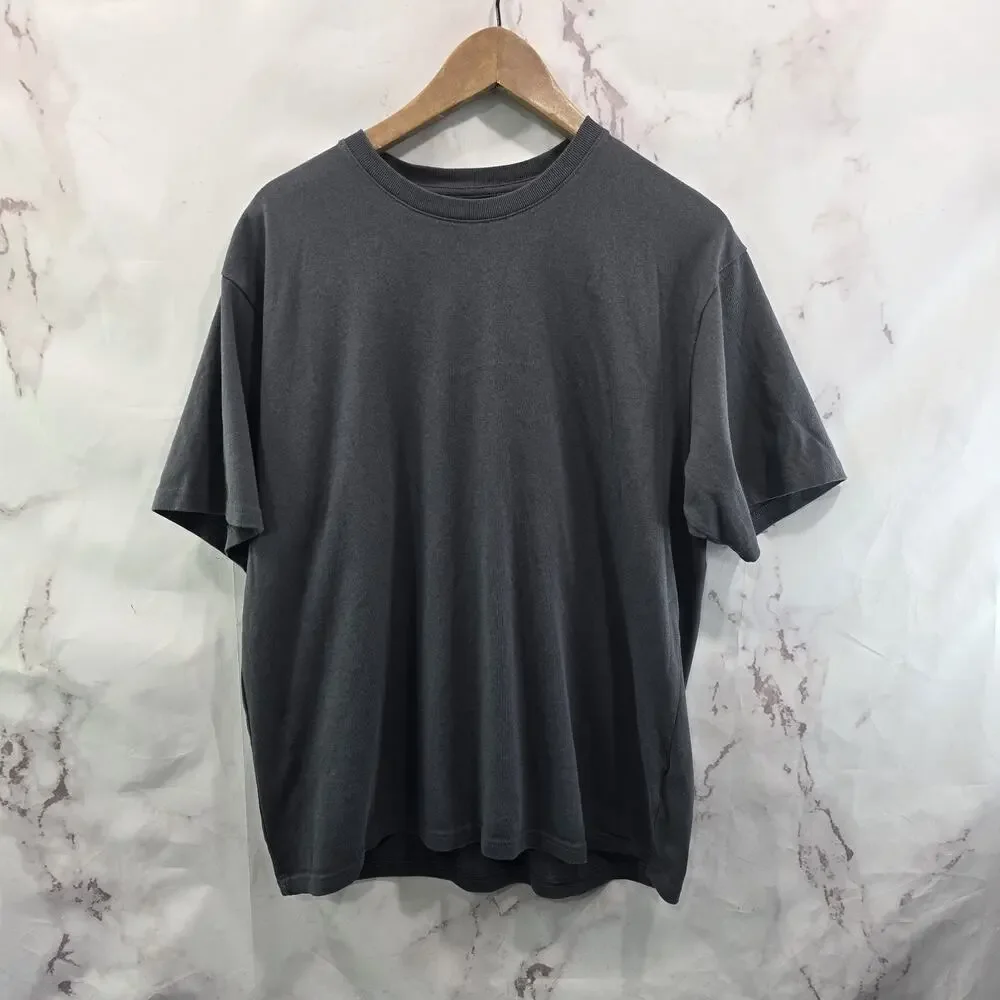 Everlane T Shirt Mens Medium Gray Short Sleeve Crew Organic Cotton Premium - Picture 1 of 10
